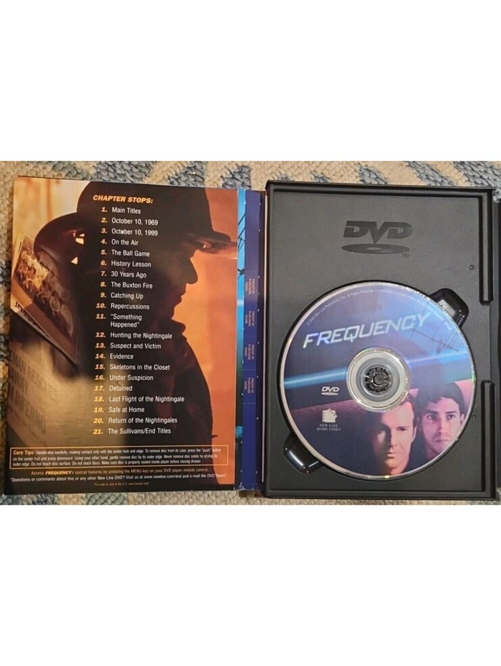 Frequency (DVD, 2000) TESTED - Picture 3 of 4